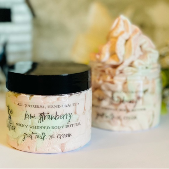 Kiwi Strawberry Milky Whipped Body Butter - Picture 2 of 3